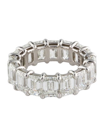 Daniella Design Platinum 11.47ctw Diamond Eternity Band
