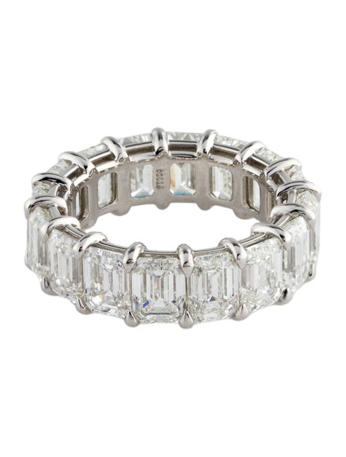 Daniella Design Platinum 11.47ctw Diamond Eternity Band