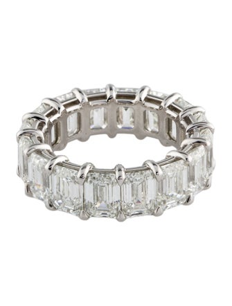 Daniella Design Platinum 11.47ctw Diamond Eternity Band