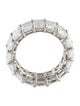 Daniella Design Platinum 11.47ctw Diamond Eternity Band