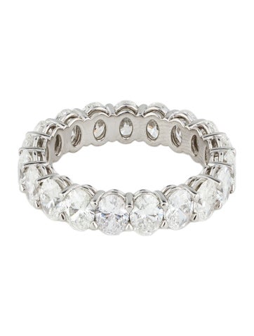 Daniella Design Eternity Band Platinum 5.52ctw Diamond 8.75