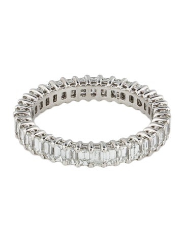 Daniella Design Band Platinum 2.00ctw Diamond Eternity 6.25