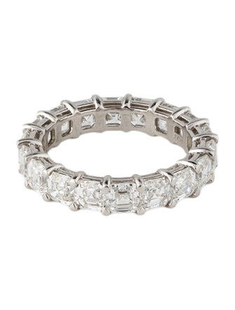 Daniella Design Platinum 5.65ctw Diamond Eternity Band