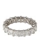 Daniella Design Platinum 5.65ctw Diamond Eternity Band