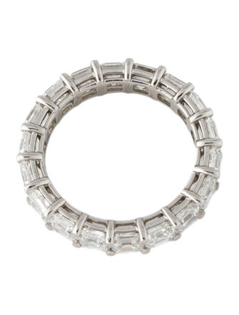 Daniella Design Platinum 5.65ctw Diamond Eternity Band