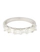 Daniella Design Platinum 1.51ctw Diamond Band Ring