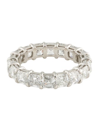 Daniella Design Platinum 5.54ctw Diamond Eternity Band Ring