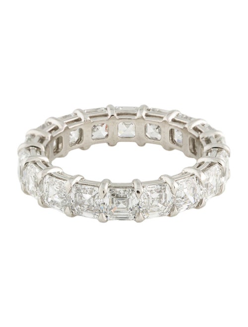 Daniella Design Platinum 5.54ctw Diamond Eternity Band Ring