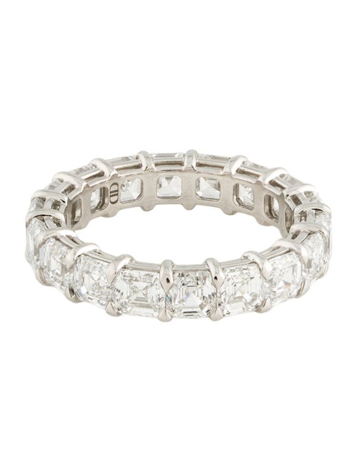 Daniella Design Platinum 5.54ctw Diamond Eternity Band Ring