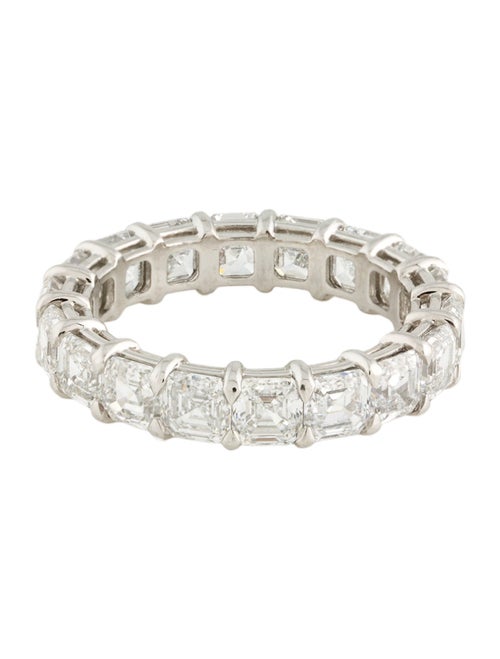 Daniella Design Platinum 5.54ctw Diamond Eternity Band Ring