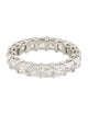 Daniella Design Platinum 5.54ctw Diamond Eternity Band Ring