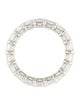 Daniella Design Platinum 5.54ctw Diamond Eternity Band Ring