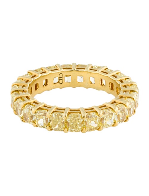 Daniella Design 18K 5.90ctw Diamond Eternity Band Ring
