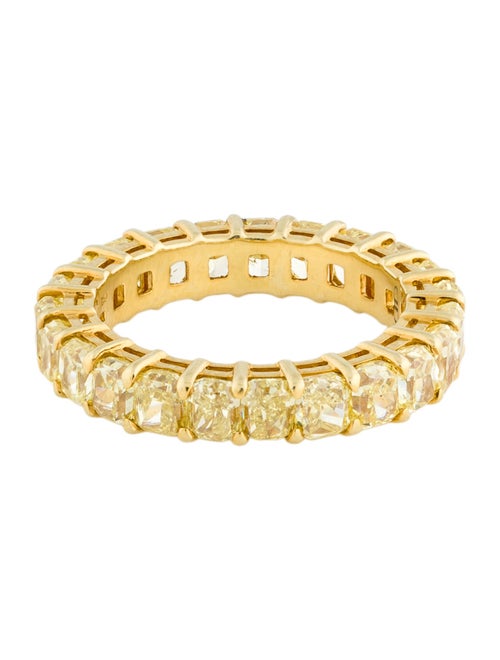 Daniella Design 18K 5.90ctw Diamond Eternity Band Ring