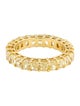 Daniella Design 18K 5.90ctw Diamond Eternity Band Ring