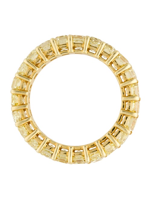 Daniella Design 18K 5.90ctw Diamond Eternity Band Ring