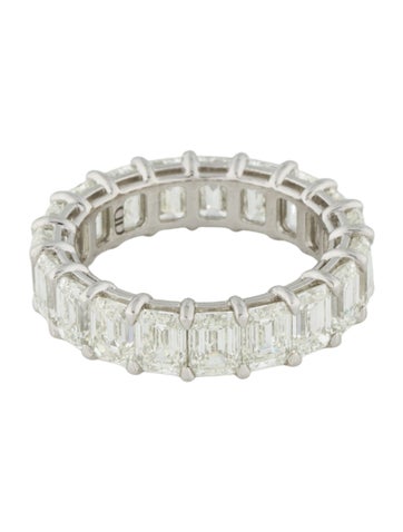 Daniella Design Eternity Band Platinum 9.51ctw Diamond 8
