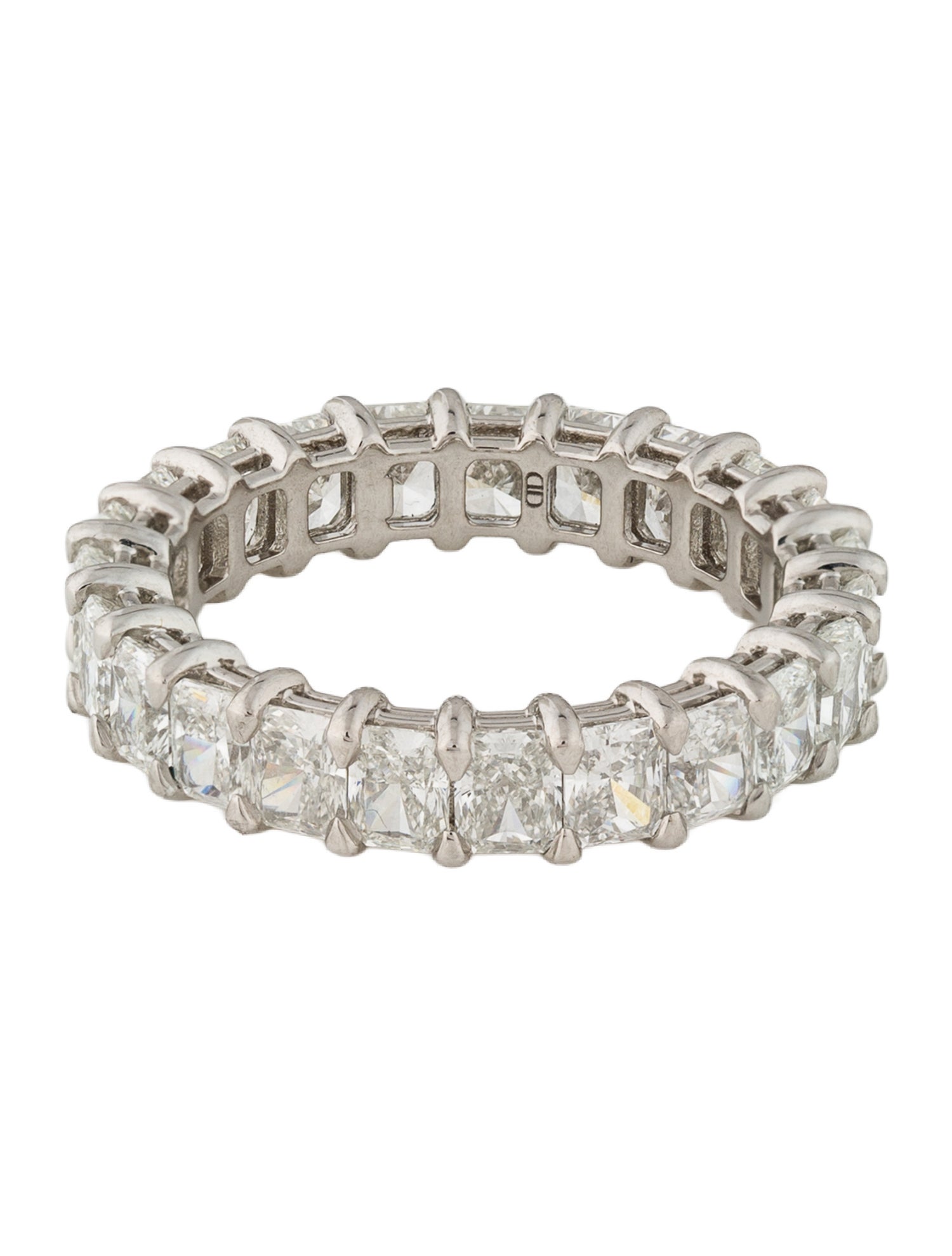 Daniella Design Platinum 4.46ctw Diamond Eternity Band