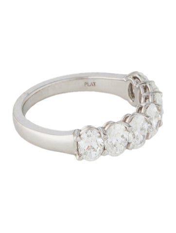 Daniella Design Band Platinum 2.10ctw Diamond Wedding 6.5