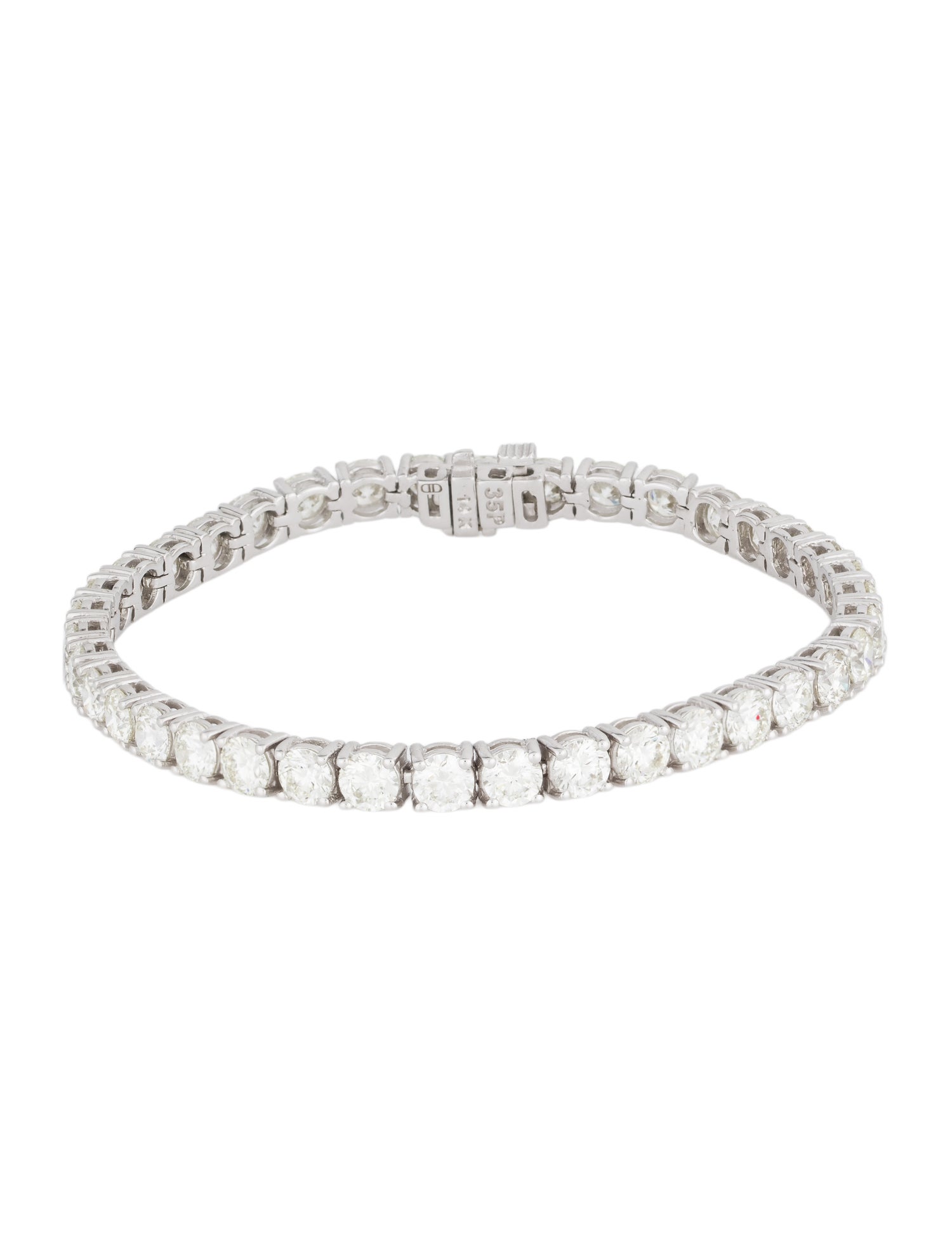Daniella Design 14K 11.62ctw Diamond Tennis Bracelet