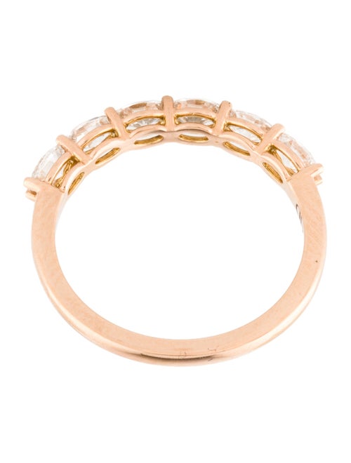 Daniella Design 18K Diamond Half Eternity Band