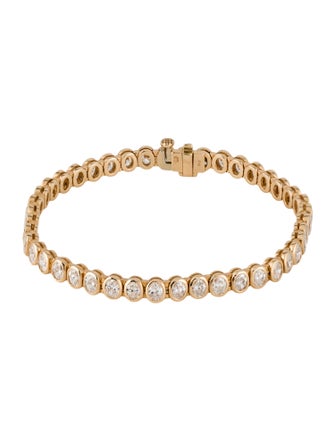 Daniella Design 14K 5.85ctw Diamond Link Bracelet