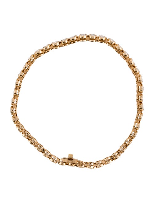 Daniella Design 14K 5.85ctw Diamond Link Bracelet