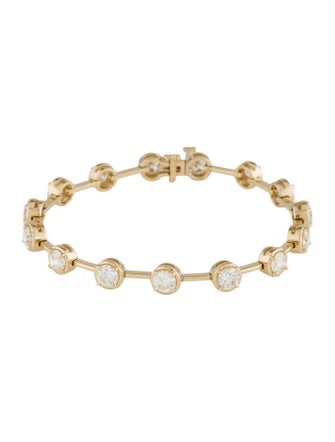 Daniella Design 14K 7.18ctw Diamond Bracelet