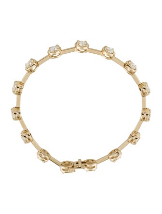 Daniella Design 14K 7.18ctw Diamond Bracelet