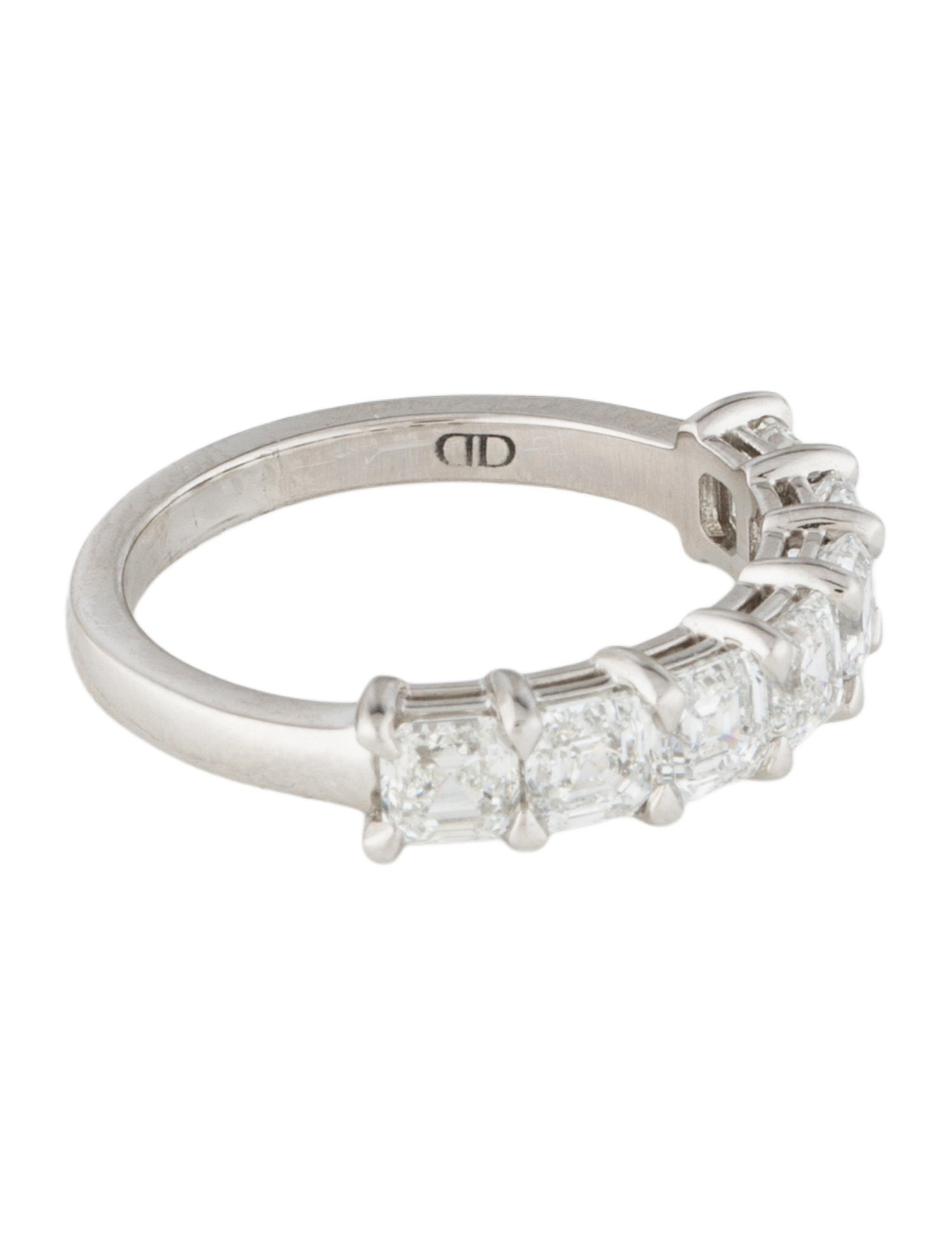 Daniella Design Platinum 2.12ctw Diamond Band