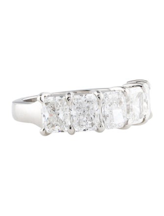 Daniella Design Platinum 4.01ctw Diamond Band Ring