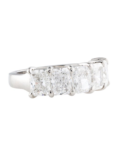 Daniella Design Platinum 4.01ctw Diamond Band Ring