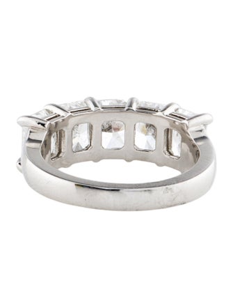 Daniella Design Platinum 4.01ctw Diamond Band Ring