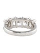 Daniella Design Platinum 4.01ctw Diamond Band Ring