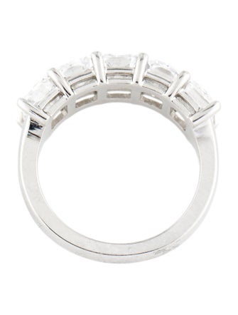 Daniella Design Platinum 4.01ctw Diamond Band Ring