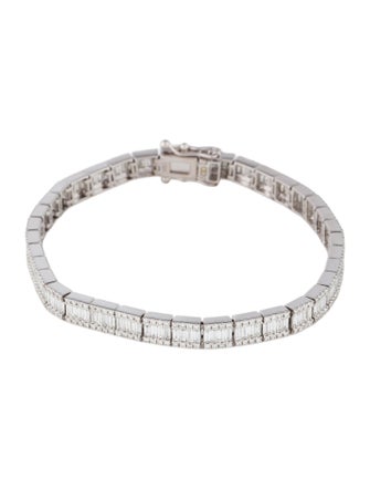 Daniella Design 18K 4.71ctw Diamond Link Bracelet