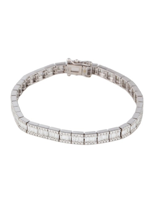 Daniella Design 18K 4.71ctw Diamond Link Bracelet