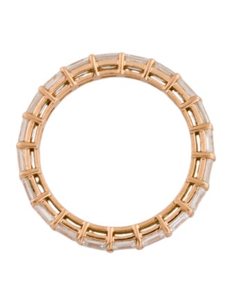 Daniella Design 18K 2.07ctw Diamond Eternity Band Ring