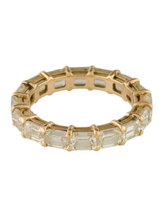 Daniella Design 18K 4.22ctw Diamond Eternity Band