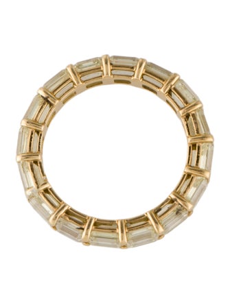 Daniella Design 18K 4.22ctw Diamond Eternity Band