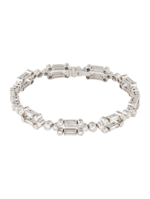 Daniella Design 18K 5.27ctw Diamond Link Bracelet