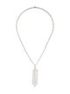 Daniella Design 18K 15.67ctw Diamond Lavalier Necklace