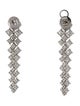 Daniella Design 18K 8.72ctw Diamond Drop Earrings