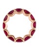 Daniella Design 18K 7.20ctw Ruby Eternity Band