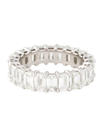 Daniella Design Platinum 6.01ctw Diamond Eternity Band