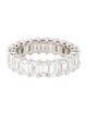 Daniella Design Platinum 6.01ctw Diamond Eternity Band