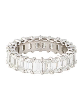 Daniella Design Platinum 6.01ctw Diamond Eternity Band