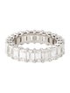 Daniella Design Platinum 6.01ctw Diamond Eternity Band