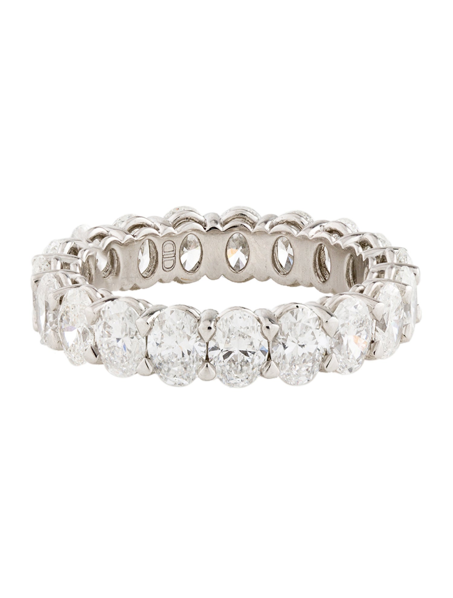 Daniella Design Platinum 4.43ctw Diamond Eternity Band