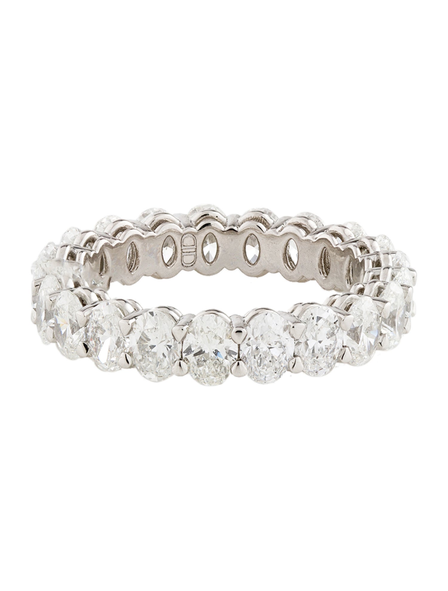 Daniella Design Platinum 4.00ctw Diamond Eternity Band